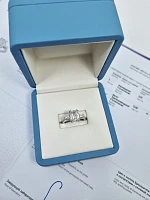 Украшение No Name  Кольцо С Бриллиантом 3,01 Ct. H/Vs1   