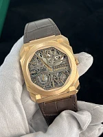 Часы Bvlgari  Octo Finissimo Skeleton 8 Days Mechanical Manufacture Ultra-Thin Movement  103667
