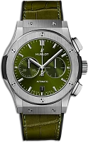 Заказать Hublot  Classic Fusion Chronograph Titanium Green  541.NX.8970.LR