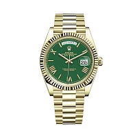 Часы Rolex  Day Date 40Mm Yellow Gold New Green Dial  228238-0061