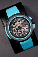 Часы Norqain  Wild One Skeleton 42Mm Turquoise  NNQ3000QBE2AS/B014