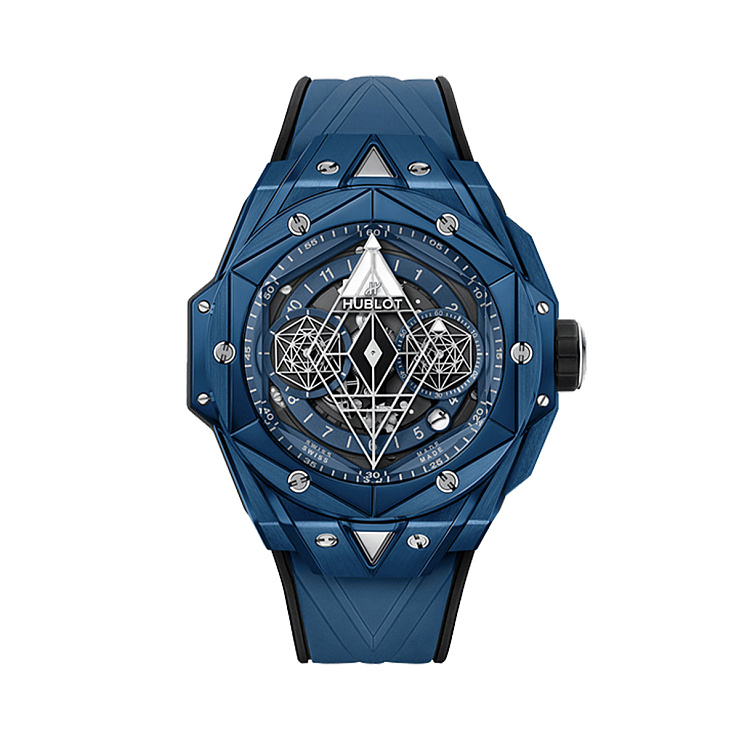 Часы Hublot  Big Bang Sang Bleu Ii Blue Ceramic  418.EX.5107.RX.MXM21
