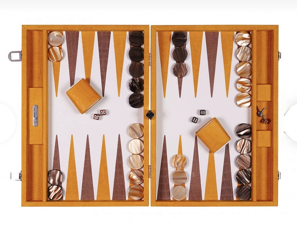 Сумки и аксессуары Hector Saxe Paris  Backgammon Competition Alligator  