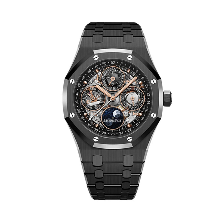 Часы Audemars Piguet  Royal Oak Perpetual Calendar 41 Skeleton Ceramic  26585CE.OO.1225CE.01
