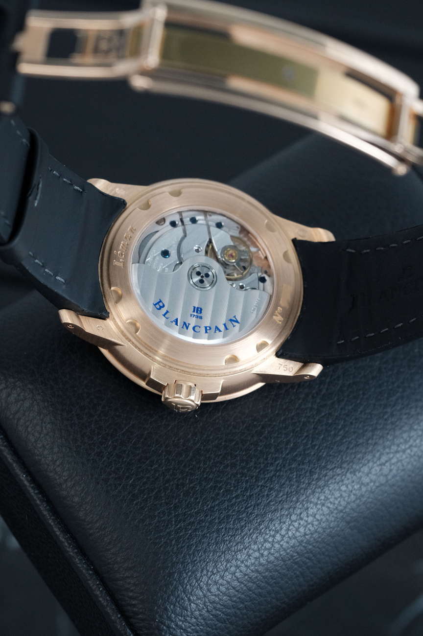 Часы Blancpain  Leman Grande Date Aqua Lung  2850B-3630-64B