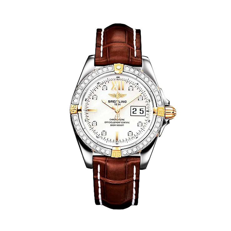 Часы Breitling  Cockpit 2 Tone White Mop Dial  B4935053