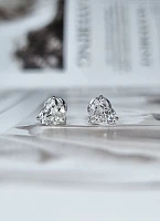Украшение GIA  Серьги 1,01/1,01 ct. F-G/VVS2-VS2   