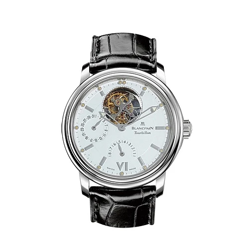 Часы Blancpain  Léman Tourbillon 18K White Gold 38 Mm  2125-1527-53