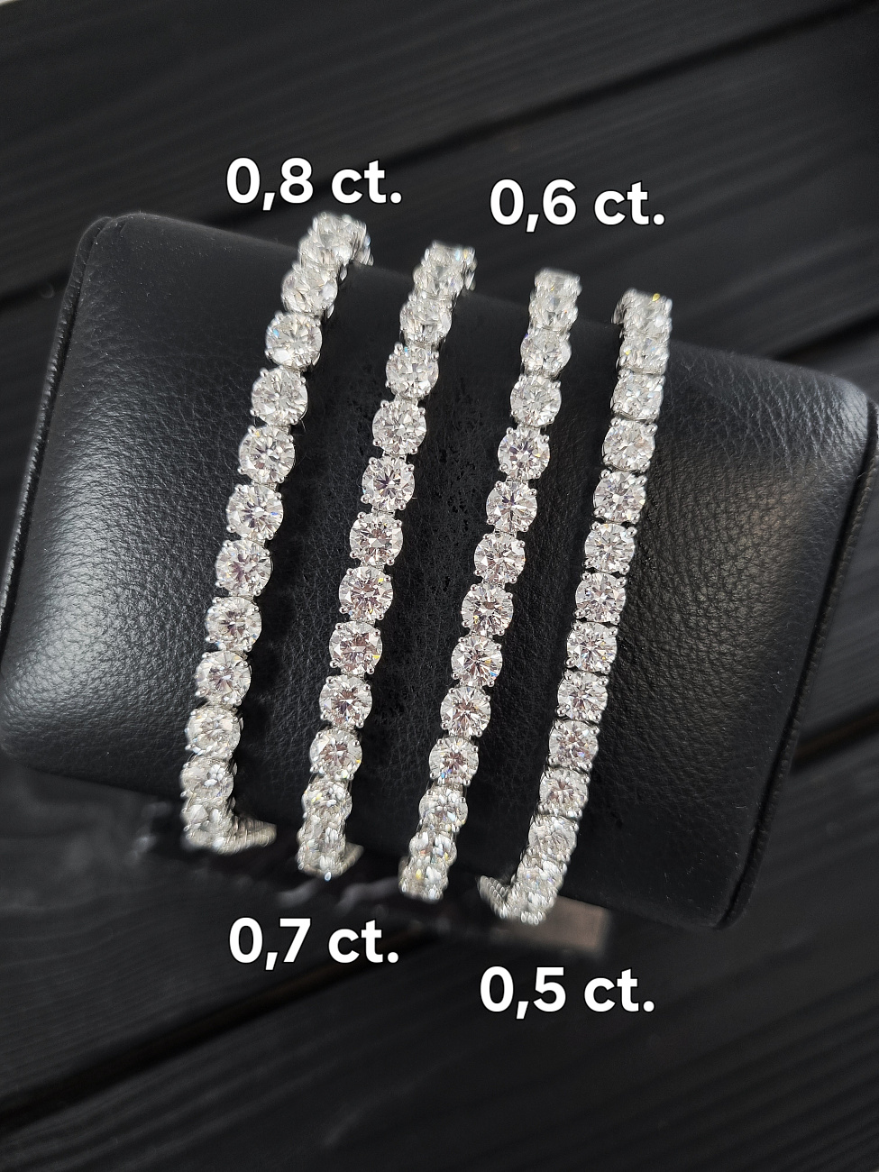 Украшение NO NAME  Браслет С Бриллиантами 18,05 Ct. H/Vvs2-Vs2   