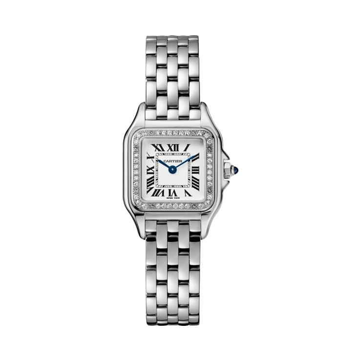 Часы Cartier  Panthere Steel And Diamonds Small  W4PN0007