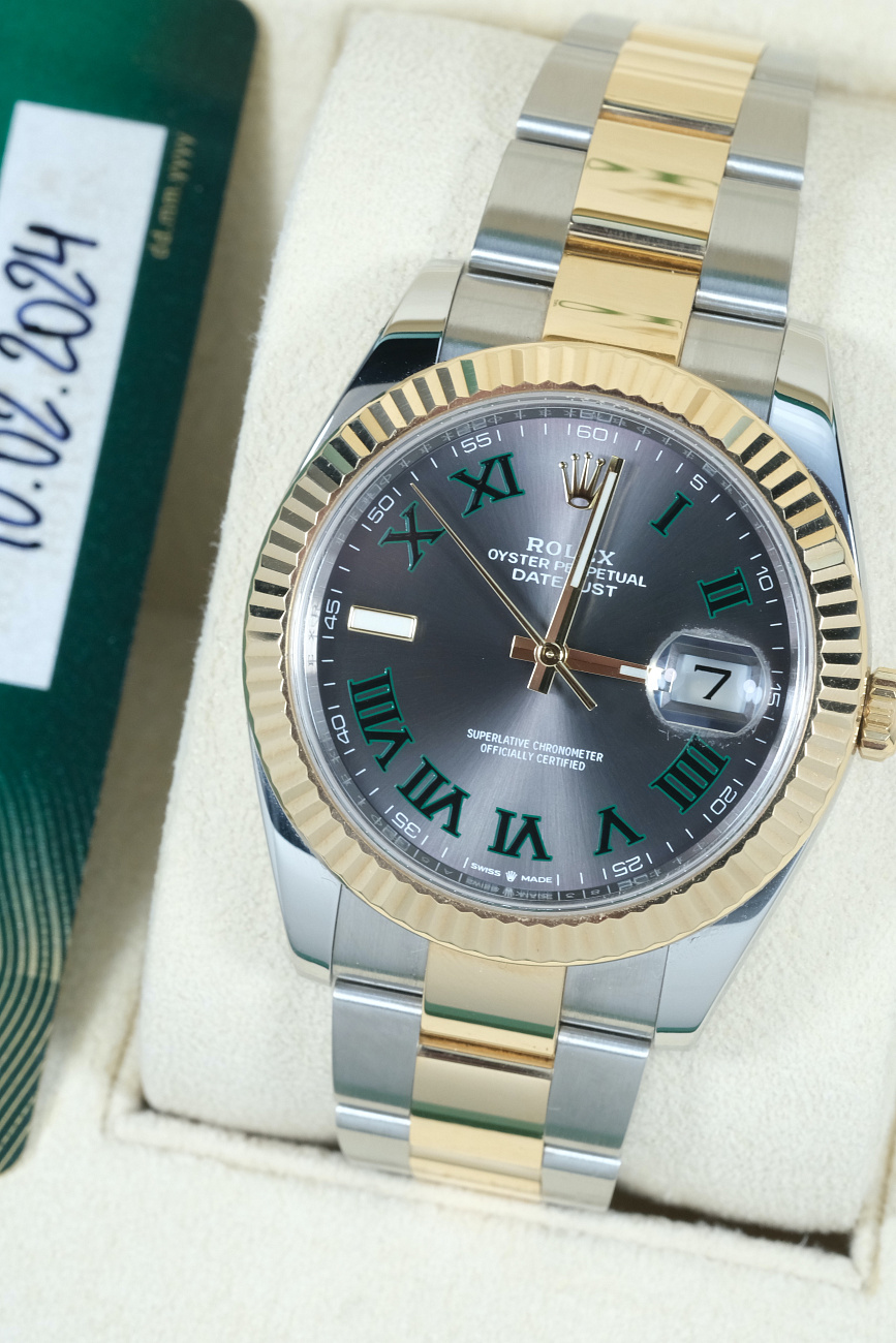 Часы Rolex  Oyster Perpetual Datejust Ii Wimbledon  126333-0019