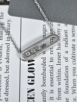 Украшение Messika  Move Classique Ciselé Necklace  Move Classique Ciselé Necklace 14667-WG 