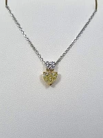 Украшение GIA  Подвеска с бриллиантом 1,20 ct. Y To Z/VS1   
