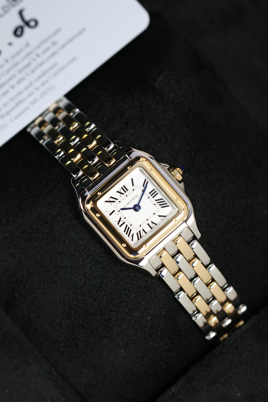 Часы Cartier  Panthere De Cartier Small Steel And Yellow Gold  W2PN0018
