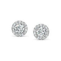 Украшение GIA  Серьги с бриллиантами 0,50/0,50 ct. D/VVS1 (3 Excellent)   