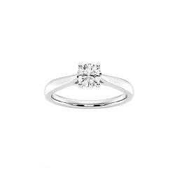 GIA Кольцо с бриллиантом 0,52 ct. K/VS2