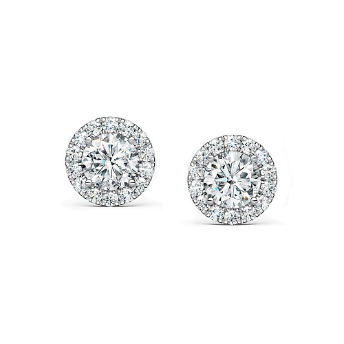 Украшение GIA  Серьги 0,50/0,50 ct. G/Internally Flawless (3 Excellent)   