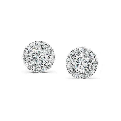 Украшение GIA  Серьги с бриллиантами 0,50/0,50 ct. D/VVS1 (3 Excellent)   