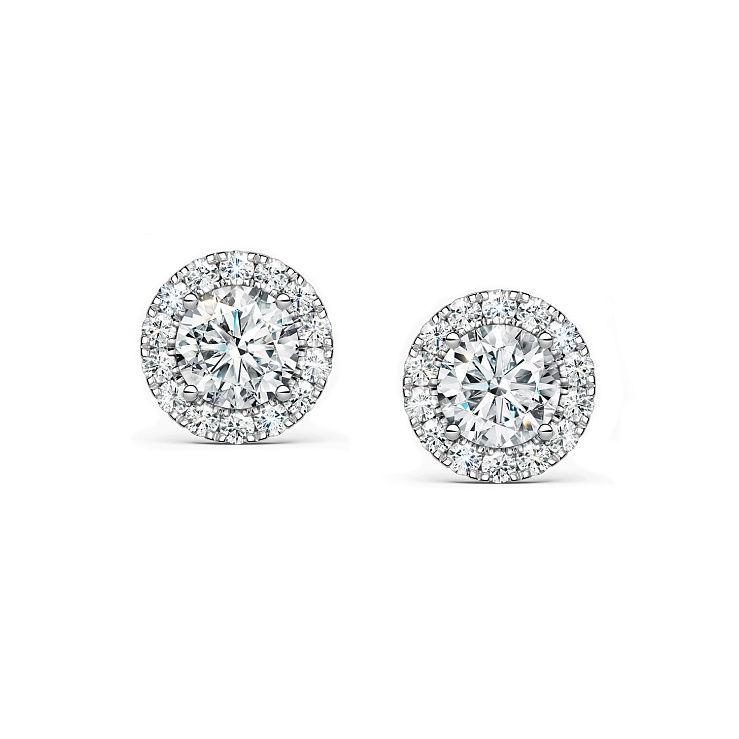 Украшение GIA  Серьги 0,50/0,50 ct. G/Internally Flawless (3 Excellent)   