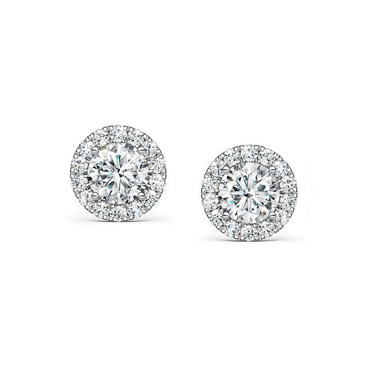 Украшение GIA  Серьги с бриллиантами 0,50/0,50 ct. D/VVS1 (3 Excellent)   