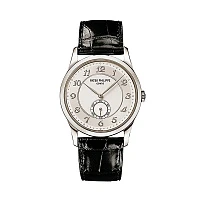 Часы Patek Philippe  Calatrava Platinum Silver-Grey Dial  5196P-001