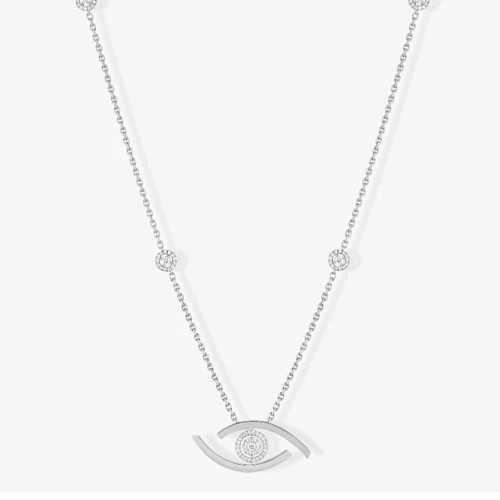 Украшение Messika  Колье Lucky Eye Long  Lucky Eye long diamond necklace for women 