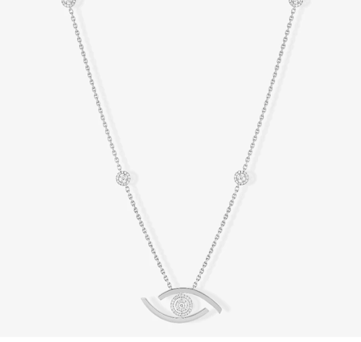 Украшение Messika  Колье Lucky Eye Long  Lucky Eye long diamond necklace for women 