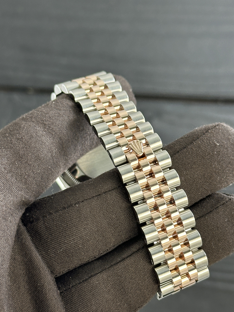 Часы Rolex  Datejust 36Mm Steel & Rose Gold Black Dial  116231