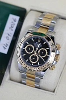 Часы Rolex  Cosmograph Daytona Steel &amp; Yellow Gold Black Dial  126503