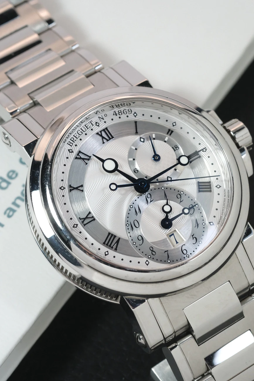 Часы Breguet  Marine Gmt  5857ST/12/SZ0