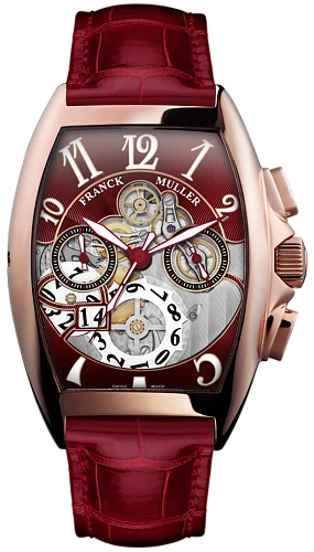 Заказать Franck Muller  Mens Collection Cintree Curvex Grande Date  8083 CC GD SQT OG R