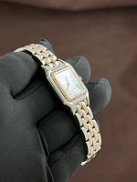 Часы Cartier  Panthere Medium Steel/Rose Gold Diamonds  W3PN0007