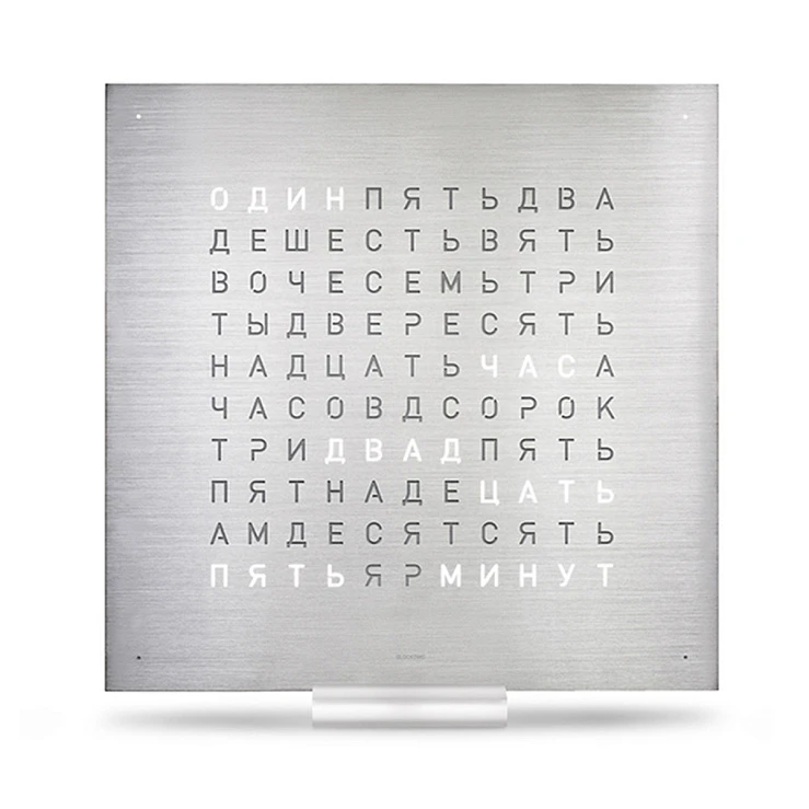 Настоольные часы Q2  Classic Stainless Steel  Stainless Steel