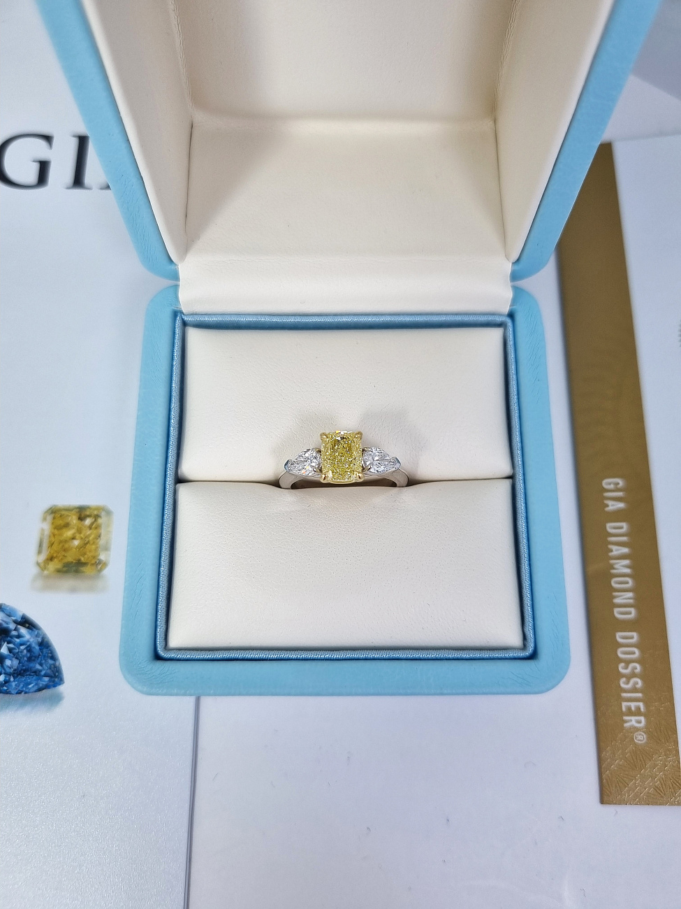 Украшение NO NAME  Кольцо С Бриллиантом 1,53 Ct. Fy/If   