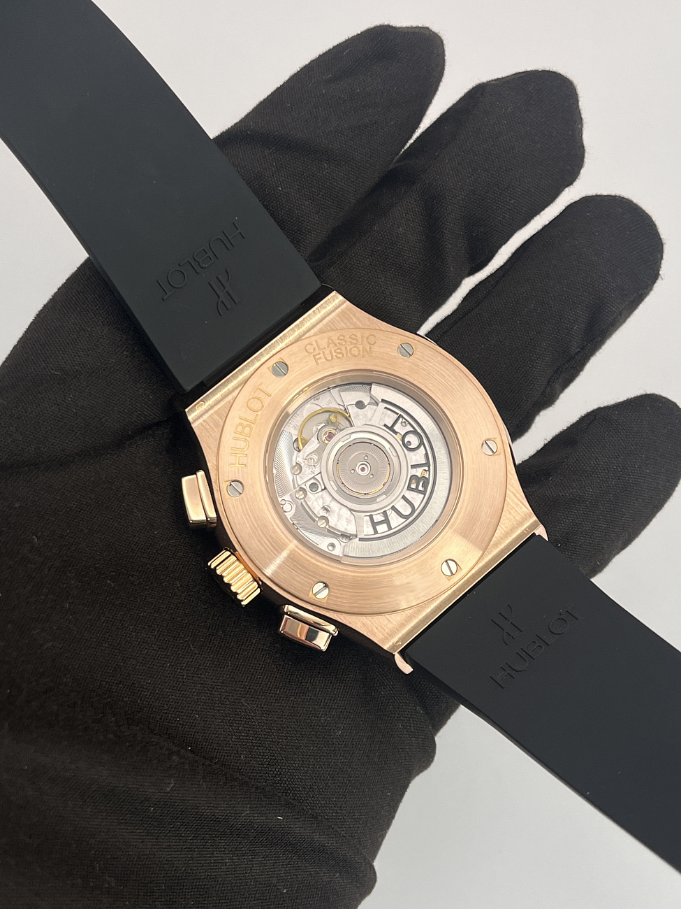 Часы Hublot  Classic Fusion Aerofusion King Gold  525.OX.0180.LR