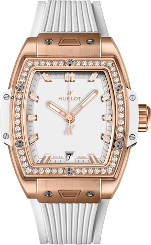 Заказать Hublot  Shaped Spirit Of Big Bang King Gold White Diamonds  662.OE.2080.RW.1204