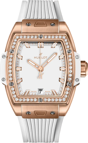 Заказать Hublot  Shaped Spirit Of Big Bang King Gold White Diamonds  662.OE.2080.RW.1204