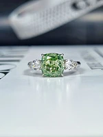 Украшение GIA  Кольцо с бриллиантом 3,01 ct. FLBGY/VS2   