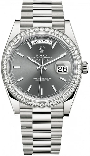 Заказать Rolex  Day-Date Oyster Perpetual 40 Mm  m228349rbr-0041