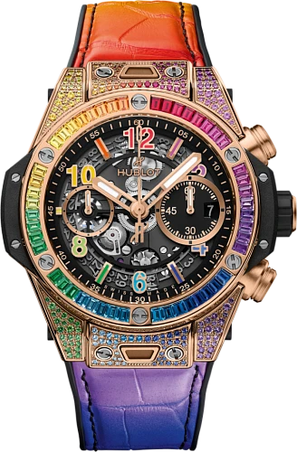Заказать Hublot  Big Bang Unico King Gold Rainbow  441.OX.1118.LR.0999