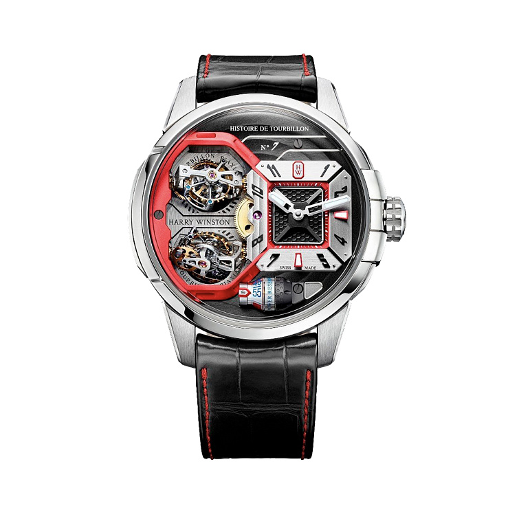 Часы Harry Winston  Histoire De Tourbillon 7  HCOMDT51WW002