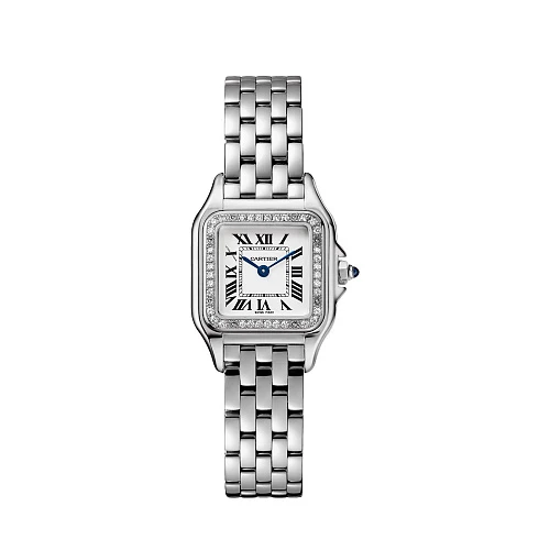 Часы Cartier  Panthere Small Steel And Diamonds  W4PN0016
