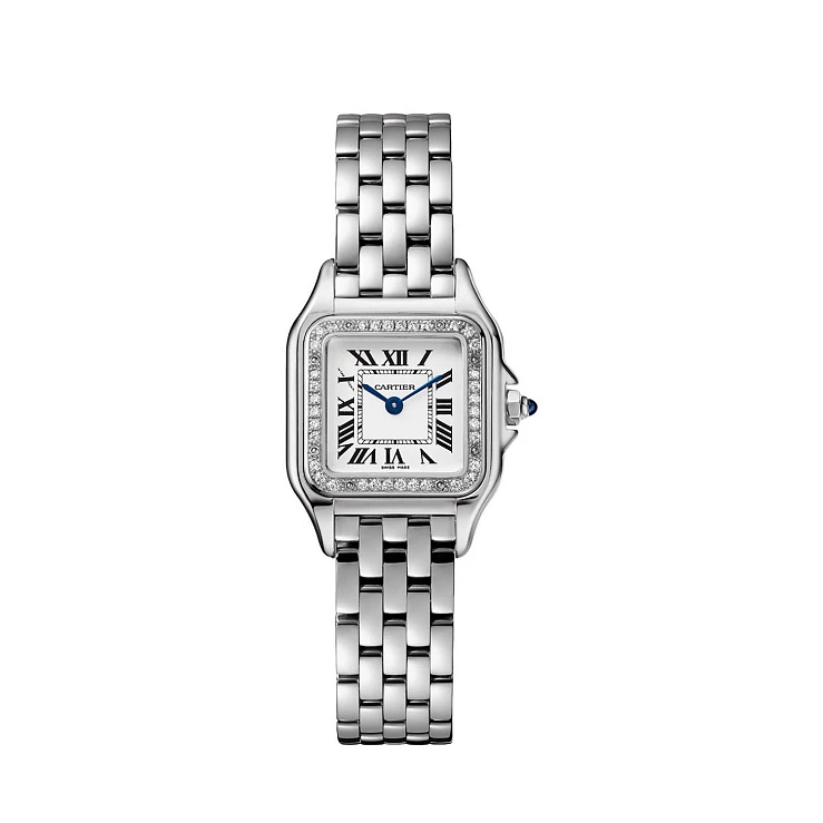 Часы Cartier  Panthere Small Steel And Diamonds  W4PN0016