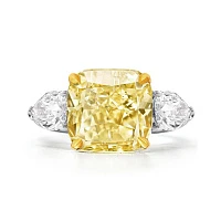 Украшение GIA  Кольцо С Бриллиантом 7,50 Ct. Fby/Si1   