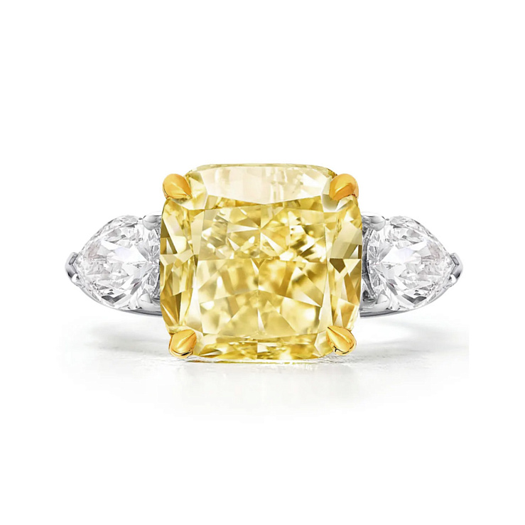 Украшение NO NAME  Кольцо С Бриллиантом 7,50 Ct. Fby/Si1   