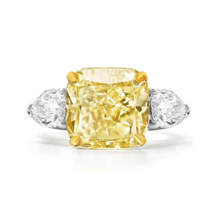 Украшение GIA  Кольцо С Бриллиантом 7,50 Ct. Fby/Si1   