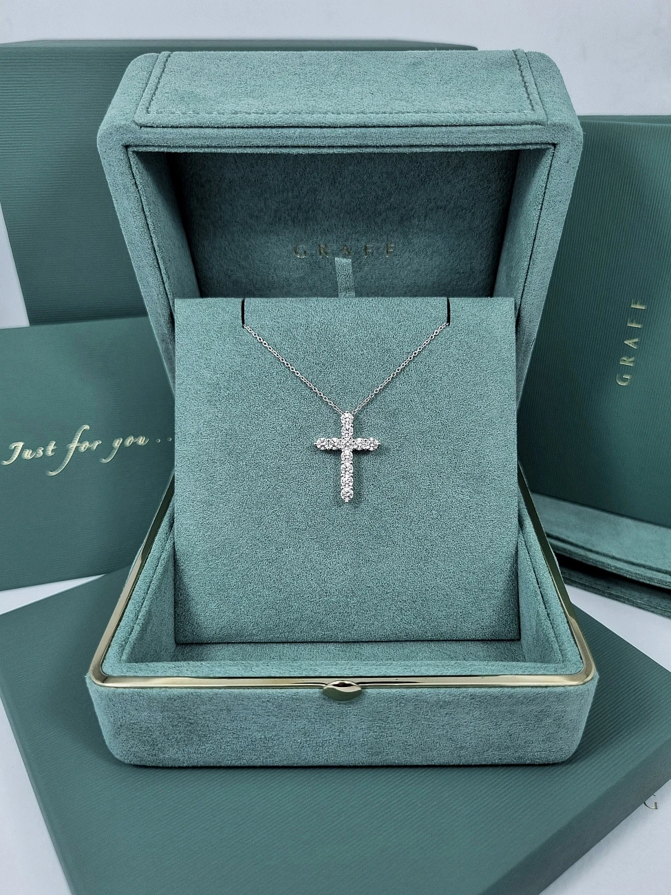 Украшение Graff  Cross Small Pendant  RGP007 