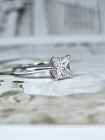 Украшение No Name  Кольцо с бриллиантом 1,54 ct. D/VVS2   