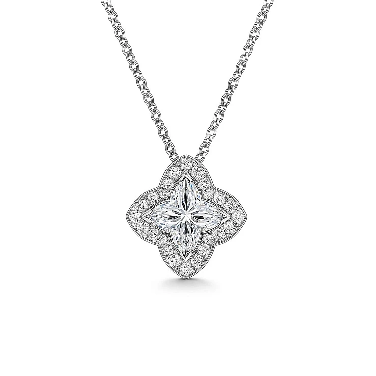 Украшение GIA  Подвеска 0,96 ct. H/VVS1 "LV Diamond" (Star cut)   