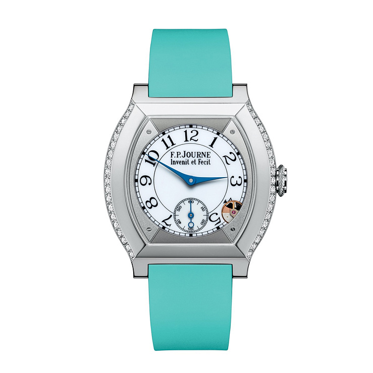 Часы F.P. Journe  Titanium Set With Diamonds Turquoise  Elegante